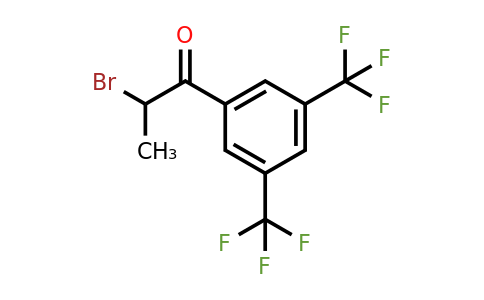 237384-92-8 | 1-(3,5-Bis(trifluoromethyl)phenyl)-2-bromopropan-1-one