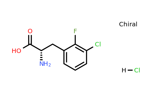 2375248-68-1 | (S)-2-Amino-3-(3-chloro-2-fluorophenyl)propanoic acid hydrochloride
