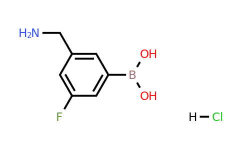 2377606-87-4 | (3-(Aminomethyl)-5-fluorophenyl)boronic acid hydrochloride