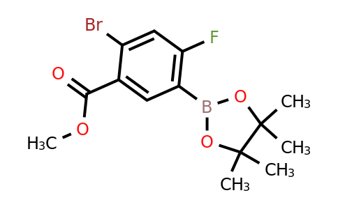 2377607-39-9 | Methyl 2-bromo-4-fluoro-5-(4,4,5,5-tetramethyl-1,3,2-dioxaborolan-2-yl)benzoate