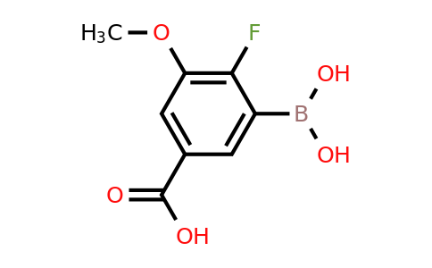 2377609-80-6 | 3-Borono-4-fluoro-5-methoxybenzoic acid