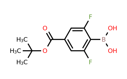 2377610-10-9 | 4-(tert-Butoxycarbonyl)-2,6-difluorophenylboronic acid