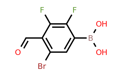 2377610-13-2 | 5-Bromo-2,3-difluoro-4-formylphenylboronic acid