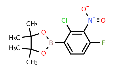 2377610-30-3 | 2-(2-Chloro-4-fluoro-3-nitrophenyl)-4,4,5,5-tetramethyl-1,3,2-dioxaborolane