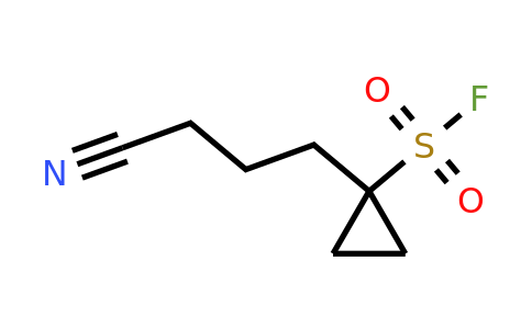 2383242-47-3 | Cyclopropanesulfonyl fluoride, 1-(3-cyanopropyl)-