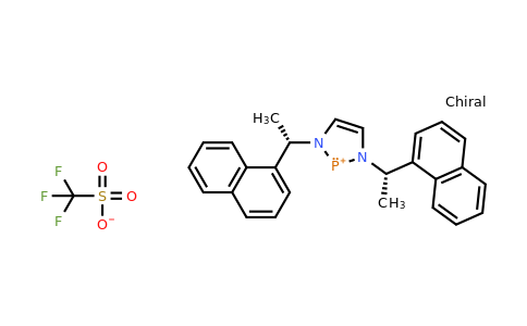 2,3-Dihydro-1,3-bis[(1S)-1-(1-naphthalenyl)ethyl]-1H-1,3,2-diazaphosphol-2-ium trifluoromethanesulfonate