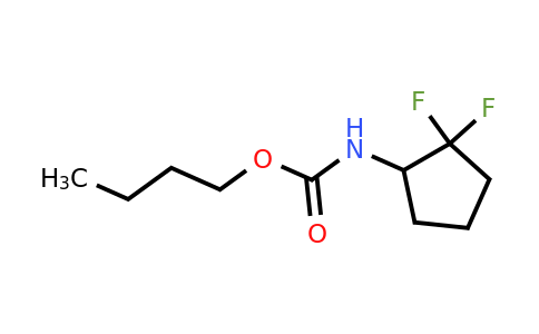 2384396-57-8 | butyl N-(2,2-difluorocyclopentyl)carbamate