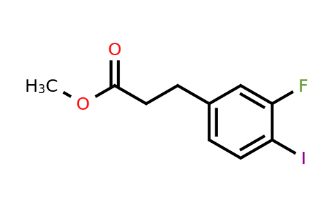 2386551-83-1 | Methyl 3-(3'-fluoro-4'-iodophenyl)propionate