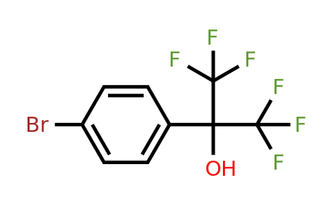 2402-72-4 | 2-(4-Bromophenyl)-1,1,1,3,3,3-hexafluoropropan-2-ol