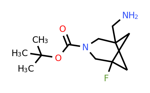 2402831-08-5 | tert-butyl 1-(aminomethyl)-5-fluoro-3-azabicyclo[3.1.1]heptane-3-carboxylate