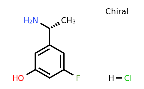 2411590-94-6 | (R)-3-(1-Aminoethyl)-5-fluorophenol hydrochloride