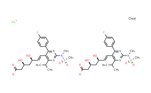 2414245-11-5 | Calcium (3S,5R,E)-7-(4-(4-fluorophenyl)-6-isopropyl-2-(N-methylmethylsulfonamido)pyrimidin-5-yl)-3,5-dihydroxyhept-6-enoate