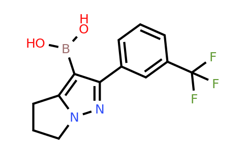 2416673-74-8 | (2-(3-(Trifluoromethyl)phenyl)-5,6-dihydro-4H-pyrrolo[1,2-b]pyrazol-3-yl)boronic acid