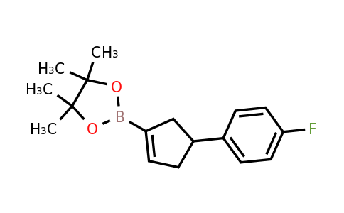 2417112-35-5 | 2-(4-(4-Fluorophenyl)cyclopent-1-en-1-yl)-4,4,5,5-tetramethyl-1,3,2-dioxaborolane