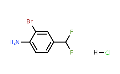 2459963-14-3 | 2-Bromo-4-(difluoromethyl)aniline hydrochloride