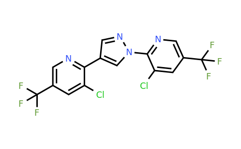 246022-27-5 | 3-Chloro-2-{4-[3-chloro-5-(trifluoromethyl)pyridin-2-yl]-1H-pyrazol-1-yl}-5-(trifluoromethyl)pyridine