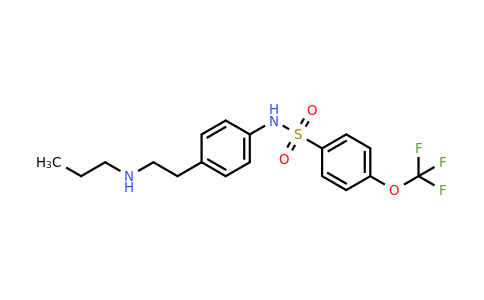 250266-51-4 | N-(4-(2-(Propylamino)ethyl)phenyl)-4-(trifluoromethoxy)benzenesulfonamide