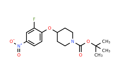 250371-88-1 | tert-Butyl 4-(2-fluoro-4-nitrophenoxy)piperidine-1-carboxylate