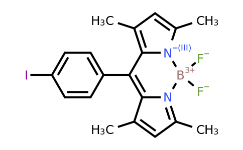 250734-47-5 | Boron, [2-[(3,5-dimethyl-2H-pyrrol-2-ylidene-κN)(4-iodophenyl)methyl]-3,5-dimethyl-1H-pyrrolato-κN]difluoro-, (T-4)-