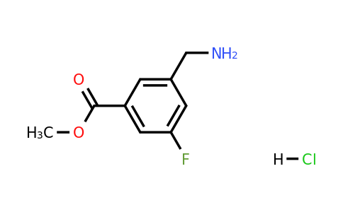 2512215-82-4 | Methyl 3-(aminomethyl)-5-fluorobenzoate hydrochloride