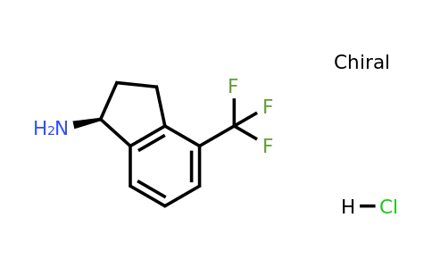 2514660-83-2 | (S)-4-(Trifluoromethyl)-2,3-dihydro-1H-inden-1-amine hydrochloride