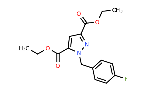 251925-08-3 | Diethyl 1-(4-fluorobenzyl)-1H-pyrazole-3,5-dicarboxylate