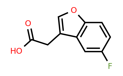 2-(5-Fluorobenzofuran-3-yl)acetic acid