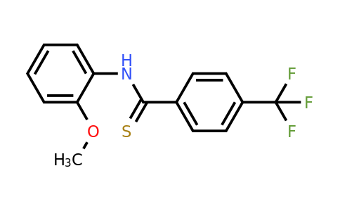 253870-96-1 | N-(2-Methoxyphenyl)-4-(trifluoromethyl)benzothioamide