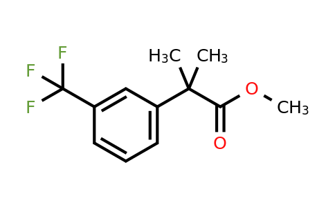 254895-41-5 | Methyl 2-methyl-2-(3-(trifluoromethyl)phenyl)propanoate