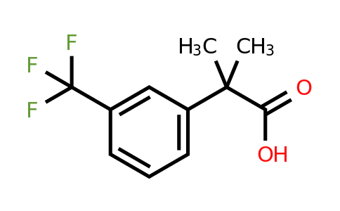 254895-42-6 | 2-Methyl-2-(3-(trifluoromethyl)phenyl)propanoic acid
