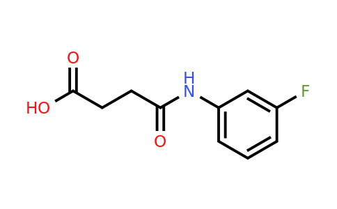 4-((3-Fluorophenyl)amino)-4-oxobutanoic acid