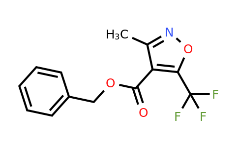 256488-36-5 | benzyl 3-methyl-5-(trifluoromethyl)isoxazole-4-carboxylate