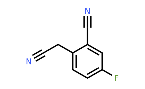 256951-82-3 | 2-Cyano-4-fluorophenylacetonitrile