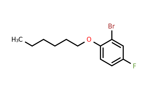 260260-78-4 | 2-Bromo-4-fluoro-1-(hexyloxy)benzene