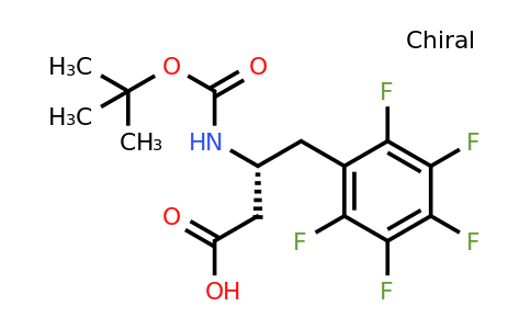 269398-93-8 | (R)-3-((tert-Butoxycarbonyl)amino)-4-(perfluorophenyl)butanoic acid