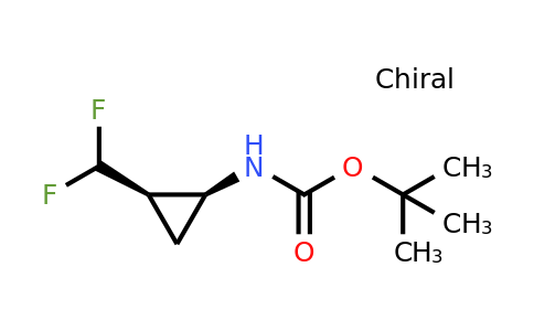 2694000-98-9 | Carbamic acid, N-[(1R,2S)-2-(difluoromethyl)cyclopropyl]-, 1,1-dimethylethyl ester, rel-