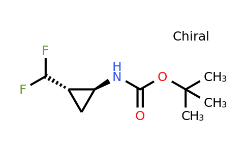 2694000-99-0 | Carbamic acid, N-[(1R,2R)-2-(difluoromethyl)cyclopropyl]-, 1,1-dimethylethyl ester, rel-