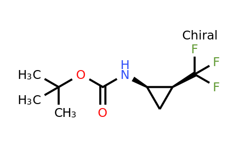 2694001-00-6 | Carbamic acid, N-[(1R,2S)-2-(trifluoromethyl)cyclopropyl]-, 1,1-dimethylethyl ester, rel-
