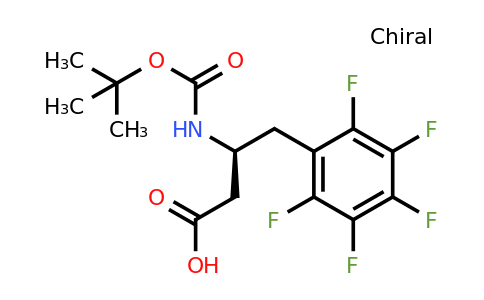 270063-42-8 | (S)-3-((tert-Butoxycarbonyl)amino)-4-(perfluorophenyl)butanoic acid