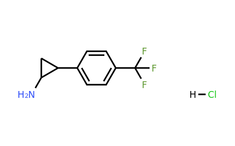 2711-55-9 | 2-(4-(Trifluoromethyl)phenyl)cyclopropanamine hydrochloride
