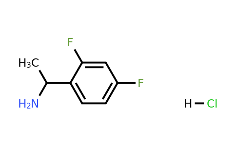 276875-47-9 | 1-(2,4-Difluorophenyl)ethanamine hydrochloride