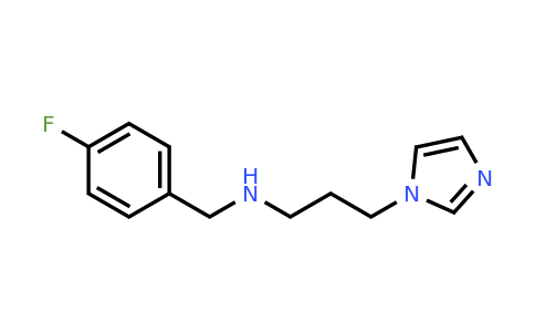 279236-31-6 | N-(4-Fluorobenzyl)-3-(1H-imidazol-1-yl)propan-1-amine