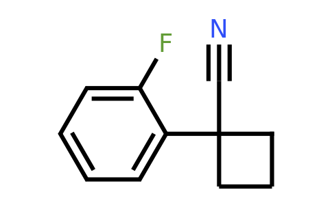 28049-63-0 | 1-(2-Fluorophenyl)cyclobutanecarbonitrile
