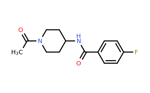 283167-06-6 | N-(1-Acetylpiperidin-4-yl)-4-fluorobenzamide
