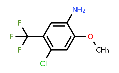 284462-45-9 | 4-Chloro-2-methoxy-5-(trifluoromethyl)aniline