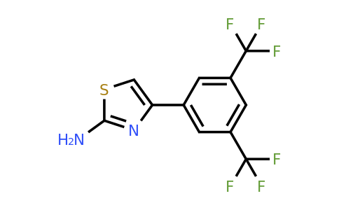 284665-40-3 | 4-(3,5-Bis(trifluoromethyl)phenyl)thiazol-2-amine