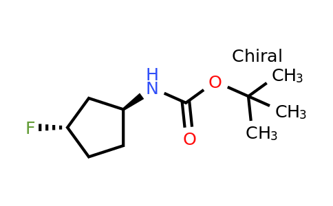 2848599-63-1 | tert-butyl N-[(1S,3S)-3-fluorocyclopentyl]carbamate