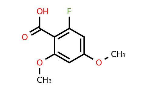 286434-45-5 | 2,4-Dimethoxy-6-fluorobenzoic acid