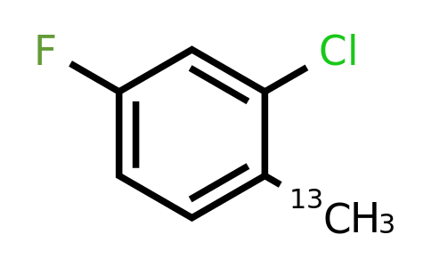 287399-45-5 | 2-Chloro-4-Fluorotoluene-alpha-13C