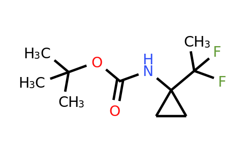 2875096-96-9 | tert-butyl N-[1-(1,1-difluoroethyl)cyclopropyl]carbamate